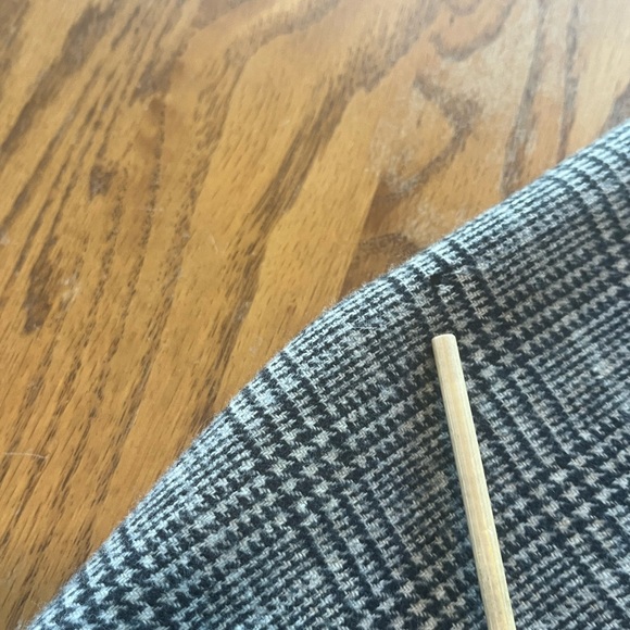 Pendleton Vintage Classic Black White Jacket Size 22W *READ* Pleated Shoulders - Picture 8 of 12